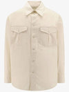 Western Poplin Long Sleeve Shirt Beige - LEMAIRE - BALAAN 2