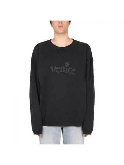 Venice print sweatshirt 06T037 BLACK - ERL - BALAAN 2