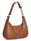 Piper Small Pebbled Leather Shoulder Bag Brown - MICHAEL KORS - BALAAN 3