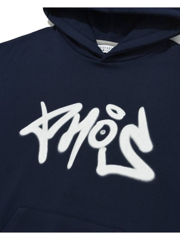 Graffiti Phos Logo Hood Navy - PHOS333 - BALAAN 4