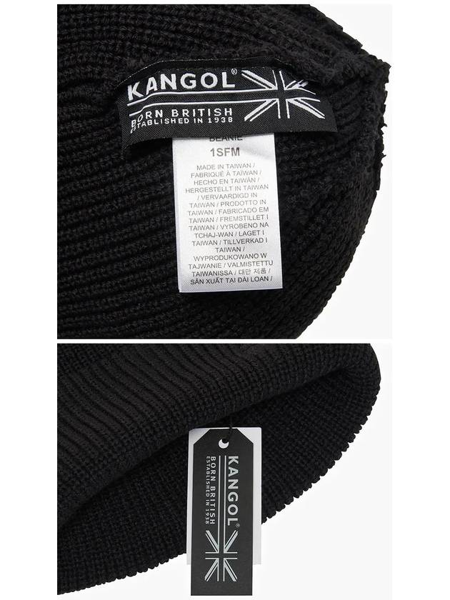 K3454 BLACK Beanie - KANGOL - BALAAN 3