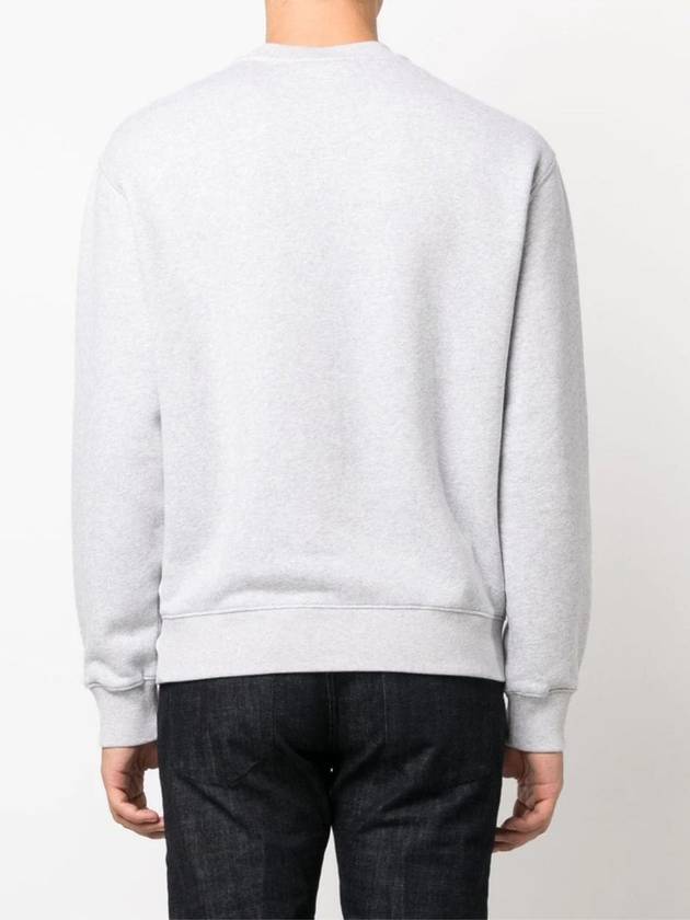 College Fox Print Sweatshirt Light Grey - MAISON KITSUNE - BALAAN 5