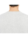 Men's Crew Neck Classic Wool Knit Top Grey - THEORY - BALAAN 8