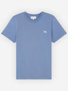 Baby Fox Patch Regular Short Sleeve T-Shirt Hampton Blue - MAISON KITSUNE - BALAAN 2