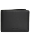 Bydan Logo Leather Bifold Wallet Black - BALLY - BALAAN 11