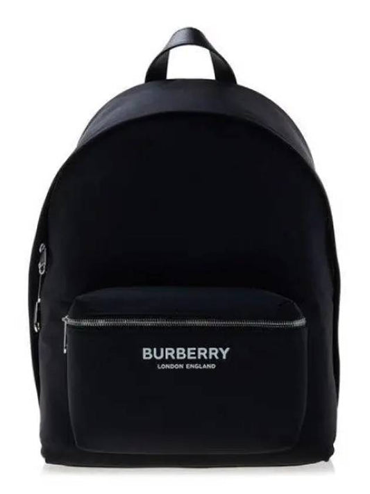 Logo Print Nylon Backpack Black - BURBERRY - BALAAN 2