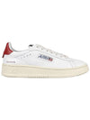 Dallas Low Top Sneakers White Red - AUTRY - BALAAN 5