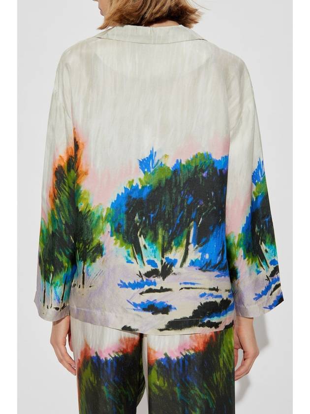 Munthe Silk Shirt, Women's, Multicolour - MUNTHE - BALAAN 4