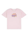 Surfing Foxes Short Sleeve T-shirt Milkshake - MAISON KITSUNE - BALAAN 2