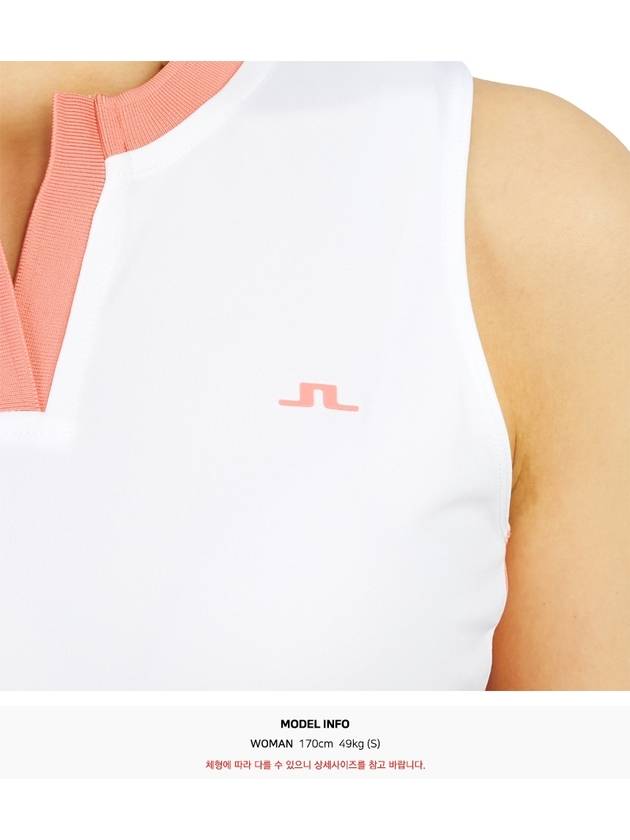 Women's Meya Sleeveless Strawberry Ice - J.LINDEBERG - BALAAN 9