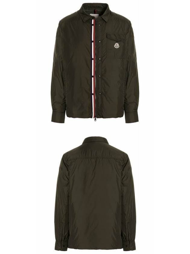 Pyrole Zip-Up Jackets Green - MONCLER - BALAAN 5