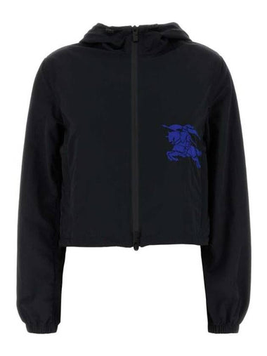 EKD Print Windbreaker Black - BURBERRY - BALAAN 1