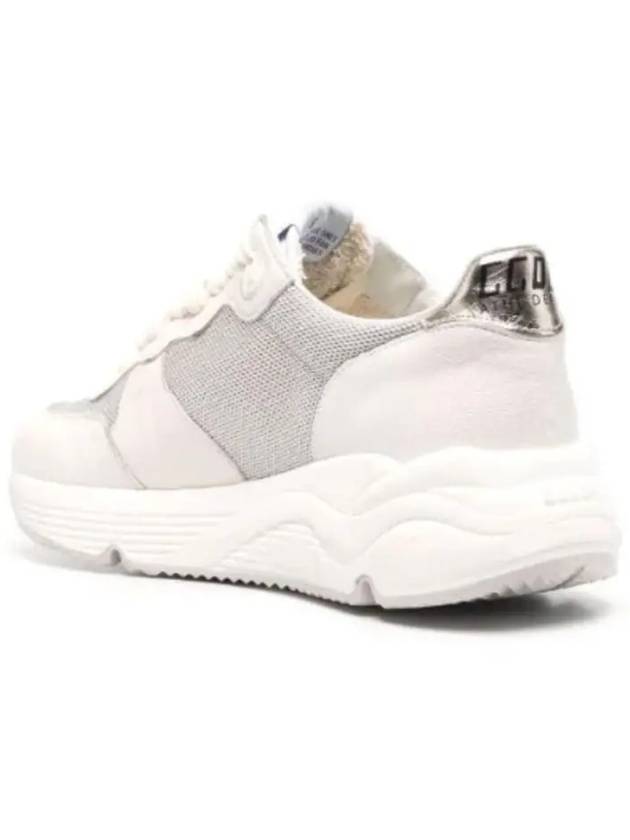 Running Sole Low Top Sneakers White Silver - GOLDEN GOOSE - BALAAN 3