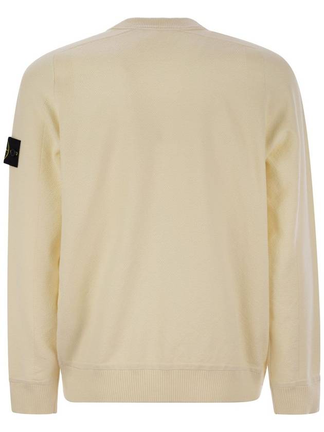 Crew-neck cotton jersey - STONE ISLAND - BALAAN 2