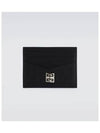 Grained Leather Card Holder Black BK6099K18A - GIVENCHY - BALAAN 1