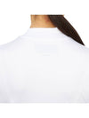 Women's Golf Roll Neck Short Sleeve T-Shirt White - HYDROGEN - BALAAN 8