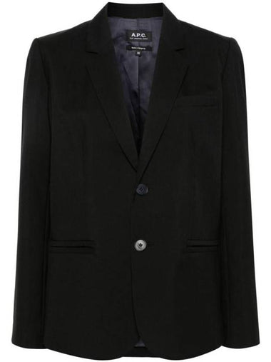 Boyfriend Jacket Black - A.P.C. - BALAAN 1