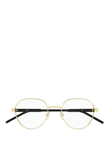 Eyewear Optical Round Eyeglasses Gold - GUCCI - BALAAN 1