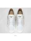 RU70000 049 Frankie White Gold Sneakers - GIUSEPPE ZANOTTI - BALAAN 3