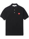 Polo T-Shirt AXT006 1 BLACK - COMME DES GARCONS PLAY - BALAAN 2