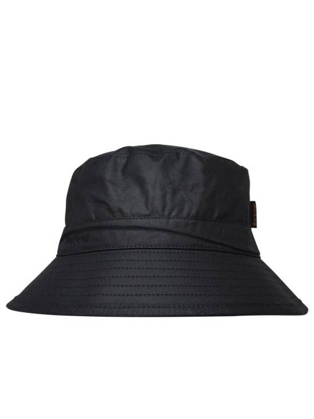 Wax Logo Bucket Hat Black - BARBOUR - BALAAN 2