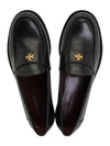 Logo Plaque Perry Loafers Black - TORY BURCH - BALAAN 3