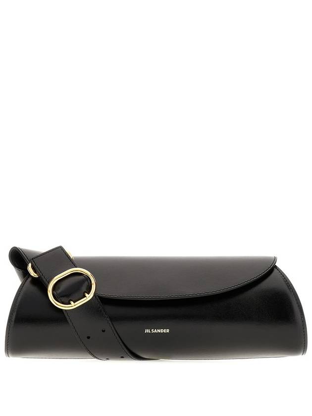 Cannolo Small Shoulder Bag Black - JIL SANDER - BALAAN 4