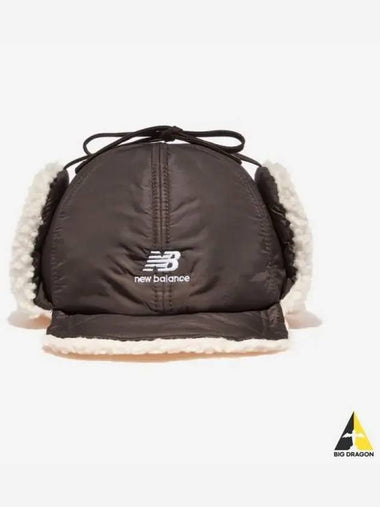 Sherpa Curly Hat 85 Brown - NEW BALANCE - BALAAN 1