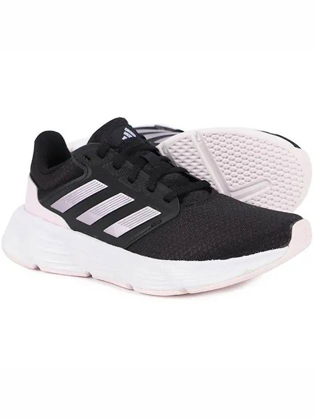 Women's Galaxy 6 Running Low Top Sneakers Black - ADIDAS - BALAAN 3