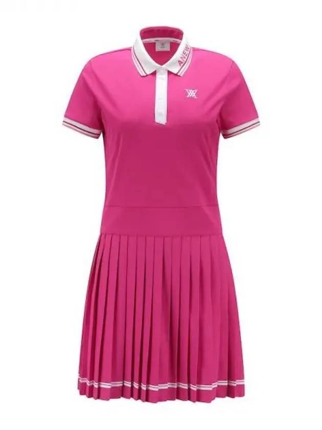 Annew Women s Pleated Skirt Pique One Piece HP Domestic Product GQCY23042597500 - ANEWGOLF - BALAAN 1