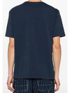 Fox Head Patch Classic Short Sleeve T-Shirt Ink Blue - MAISON KITSUNE - BALAAN 6