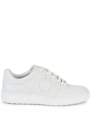 Ferragamo Fasano Gancini Low-Top Sneakers, Size 7 - SALVATORE FERRAGAMO - BALAAN 1