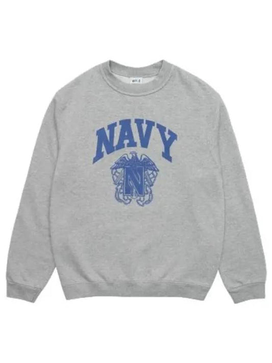 Navy sweatshirt heather gray t shirt - WILD DONKEY - BALAAN 1