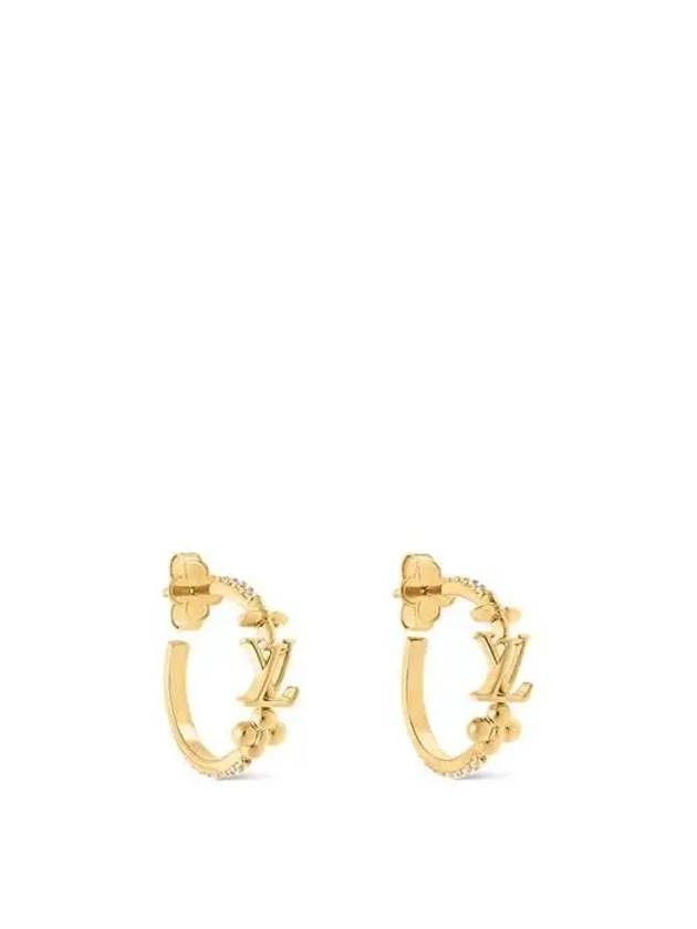 LV Iconic Earrings Gold - LOUIS VUITTON - BALAAN 4