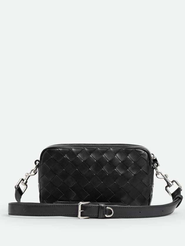 Intrecciato Camera Mini Cross Bag Black - BOTTEGA VENETA - BALAAN 5