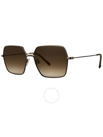 Garrett Leight MEADOW SUN Brunette Square Ladies Sunglasses 4067 ATG-VINBRT/BRNTG 56 - GARRETT LEIGHT - BALAAN 2