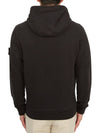 Garment Dyed Hoodie Black - STONE ISLAND - BALAAN 5