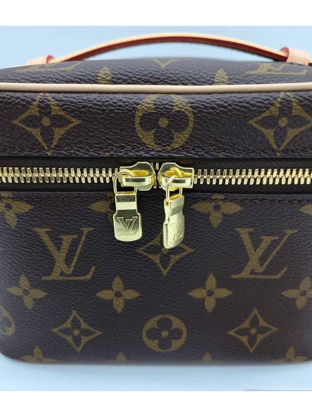 Monogram Nice Mini Pouch Bag Brown - LOUIS VUITTON - BALAAN 8