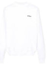 Hooded Sweatshirt OMBA054S24FLE001 0110 White - OFF WHITE - BALAAN 2