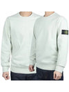 Wappen Patch Garment Dyed Sweatshirt Pistachio - STONE ISLAND - BALAAN 2