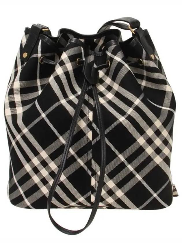 Checked medium bucket bag 8093871 - BURBERRY - BALAAN 2