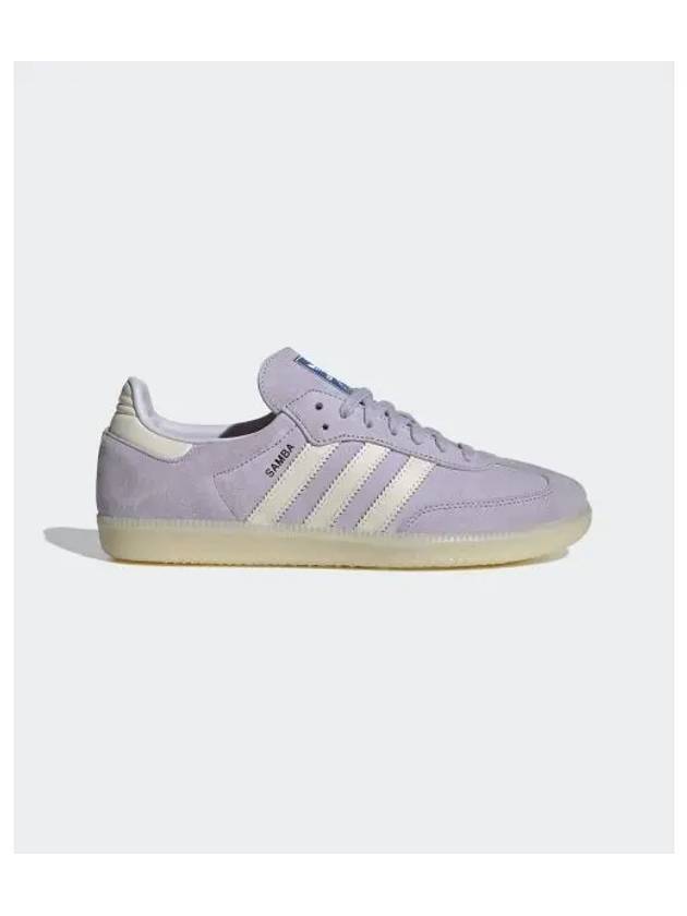 Samba OG Suede Low Top Sneakers Silver Dawn - ADIDAS - BALAAN 2