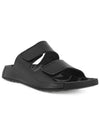 2nd Cozmo Leather Slippers Black - ECCO - BALAAN 2