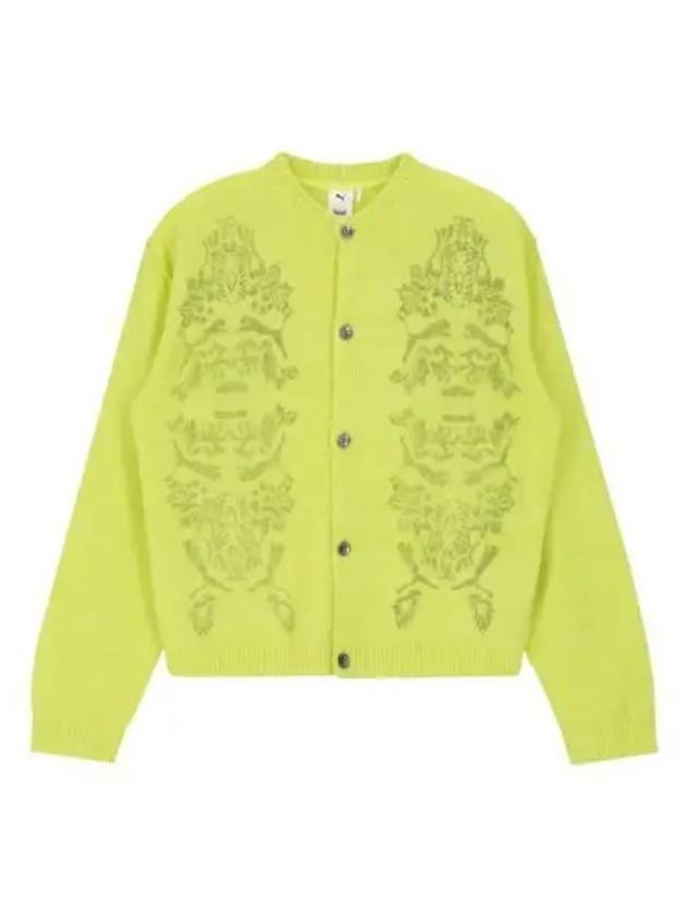 Aries knitted cardigan lime sheen - PUMA - BALAAN 1