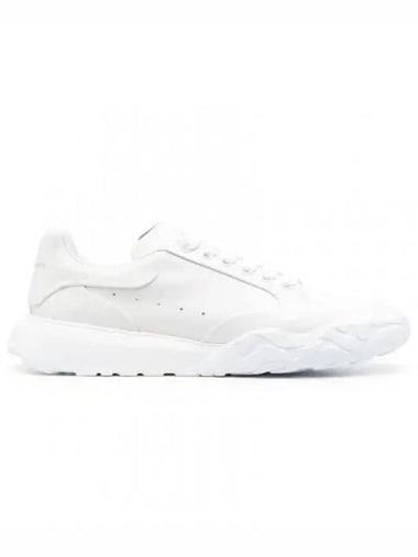 Men s Court Trainer Sneakers White 705182 WICD2 - ALEXANDER MCQUEEN - BALAAN 1