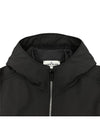 Soft Shell Brushed Lining Zip Up Hoodie Black - STONE ISLAND - BALAAN 4