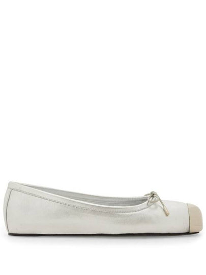 Ballerina Flat Shoes White - ALEXANDER MCQUEEN - BALAAN 2