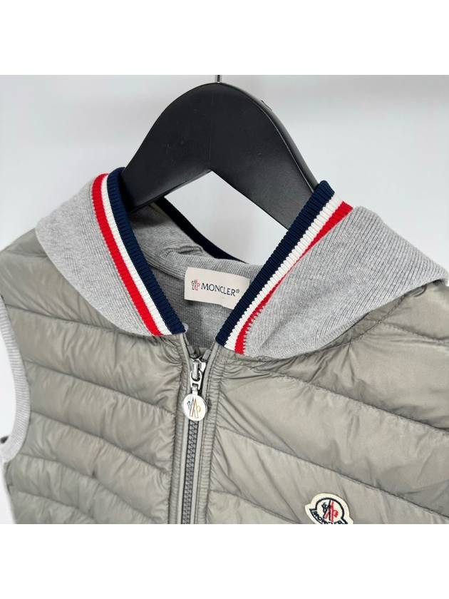 Knit vest padded gray M size - MONCLER - BALAAN 4