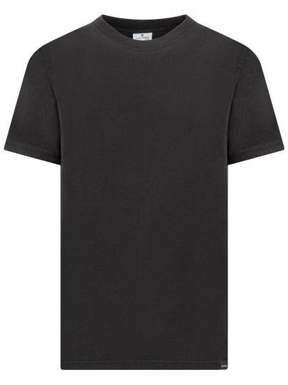 AC Short Sleeve T Shirt Black - COURREGES - BALAAN 2