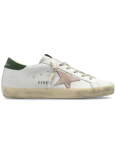 Superstar Dark Green Top Low Top Sneakers White - GOLDEN GOOSE - BALAAN 2